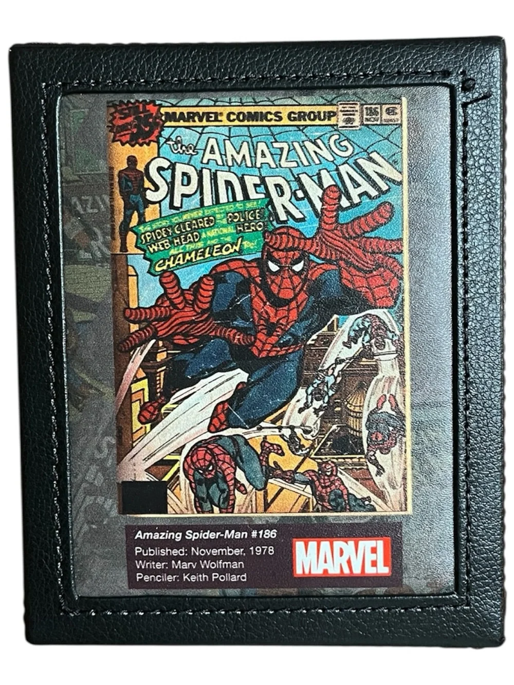 Marvel The Amazing Spider-Man #186 Limited Edition Valet Wallet NIB
